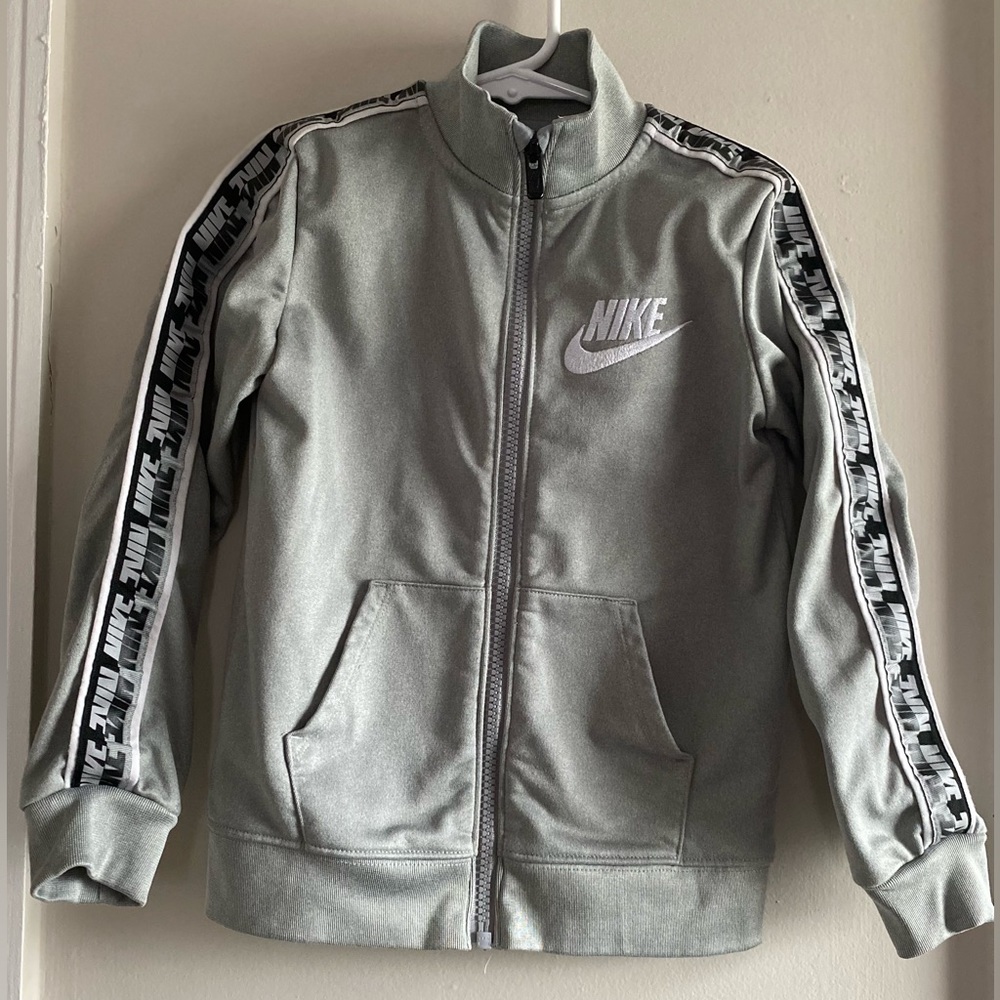Gray Nike Boys' Toddler Tricot Jacket